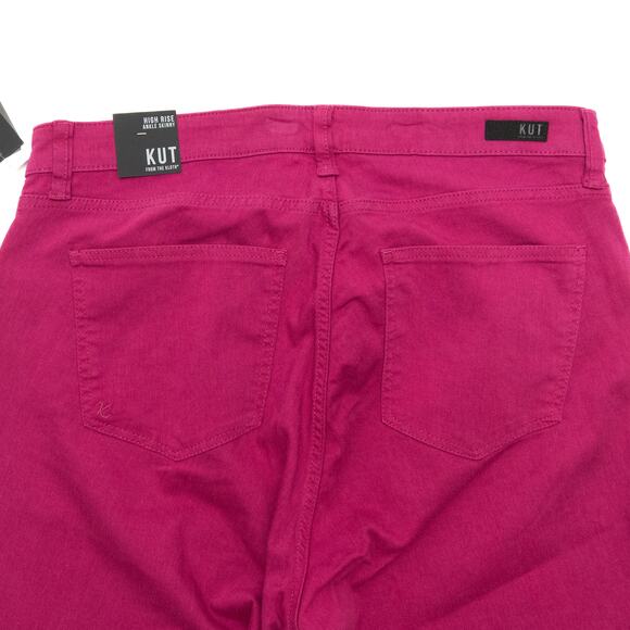 Kut From The Kloth High Rise Ankle Skinny Jeans Size 18 - Picture 8 of 12